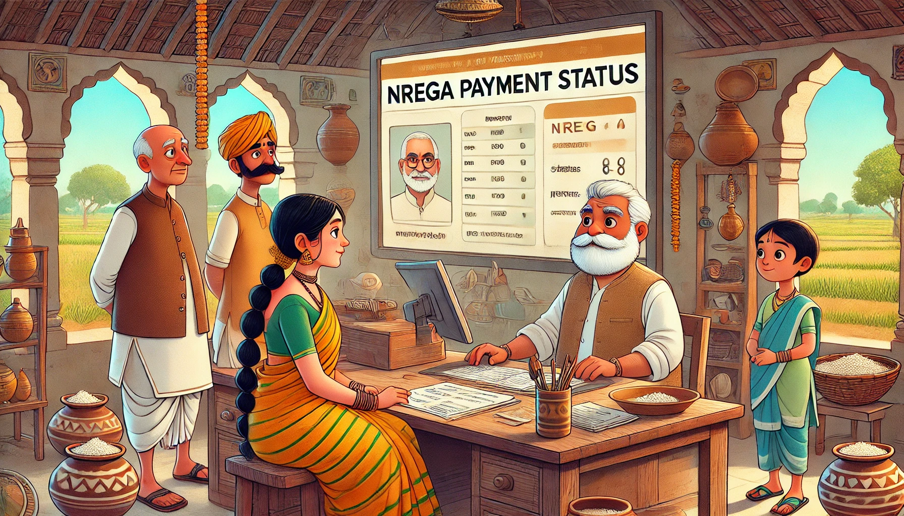 NREGA Payment Status