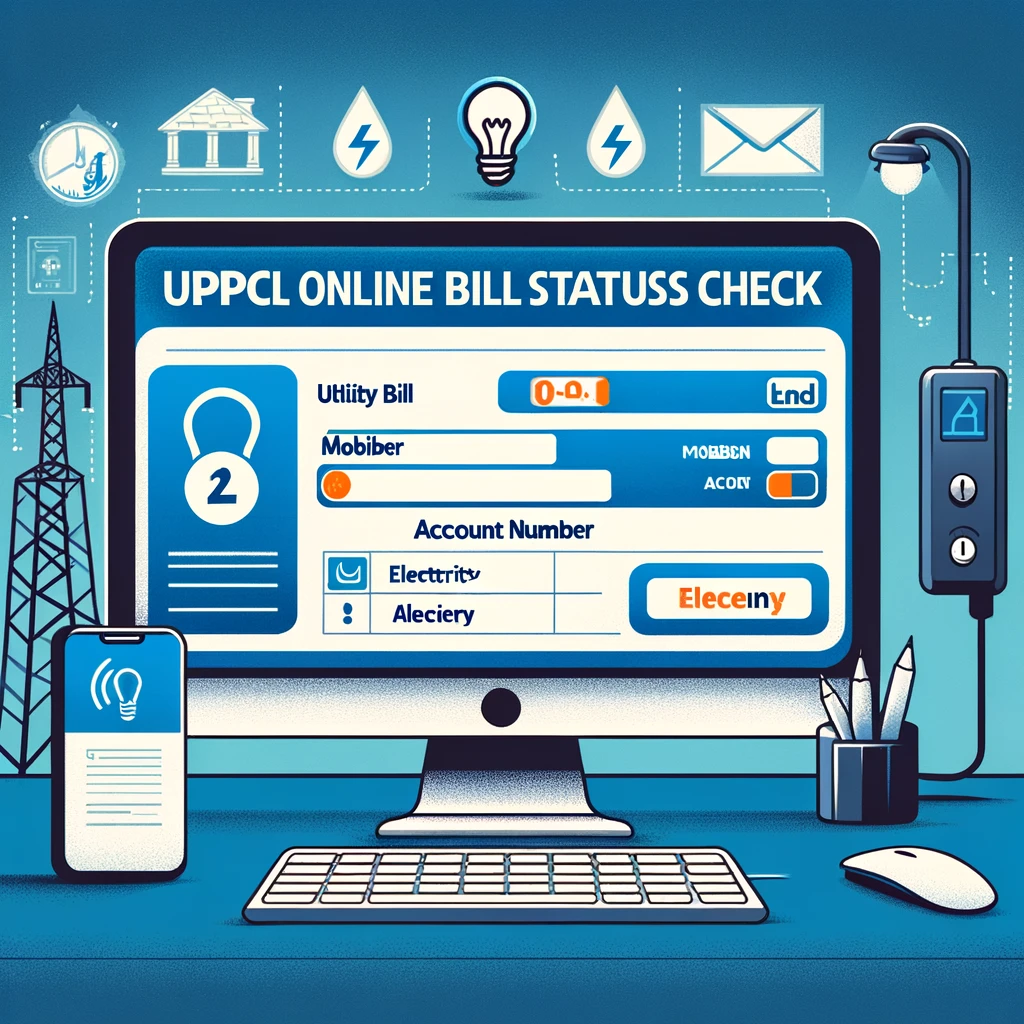 Uppcl Online Bill Status Check 2024 at uppclonline.com by Mobile No. and Account Number