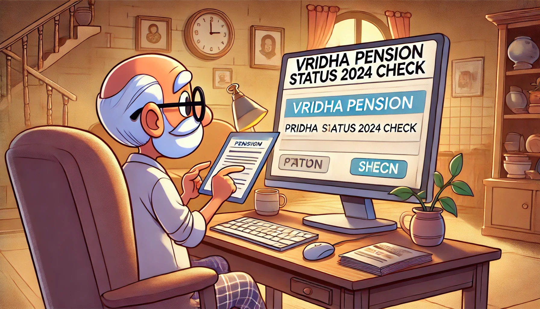 Vridha Pension Status 2024 Check