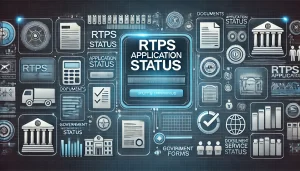 Rtps Application Status 2024 Check Online At serviceonline.gov.in by Application Reference Number