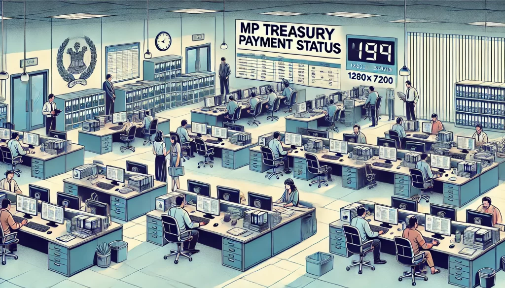 Mp Treasury Payment Status Check Online at mptreasury.gov.in by Account No.