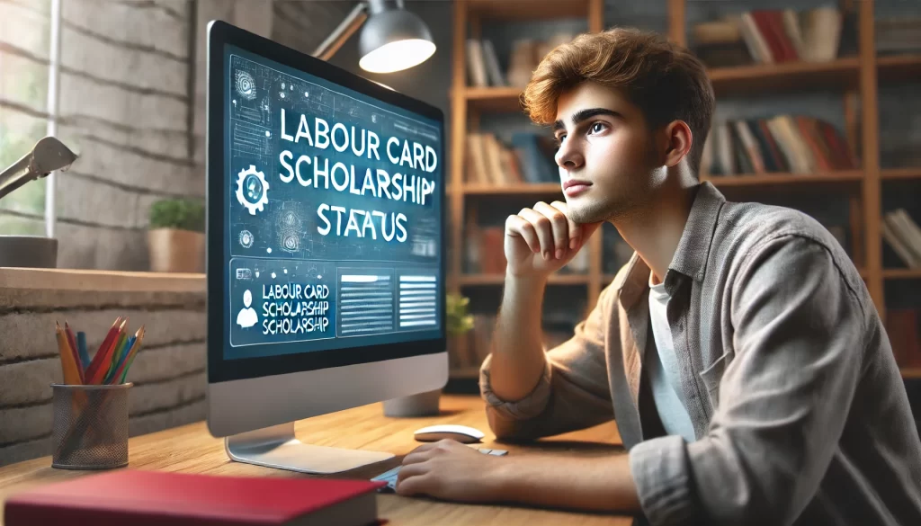 Labour Card Scholarship status