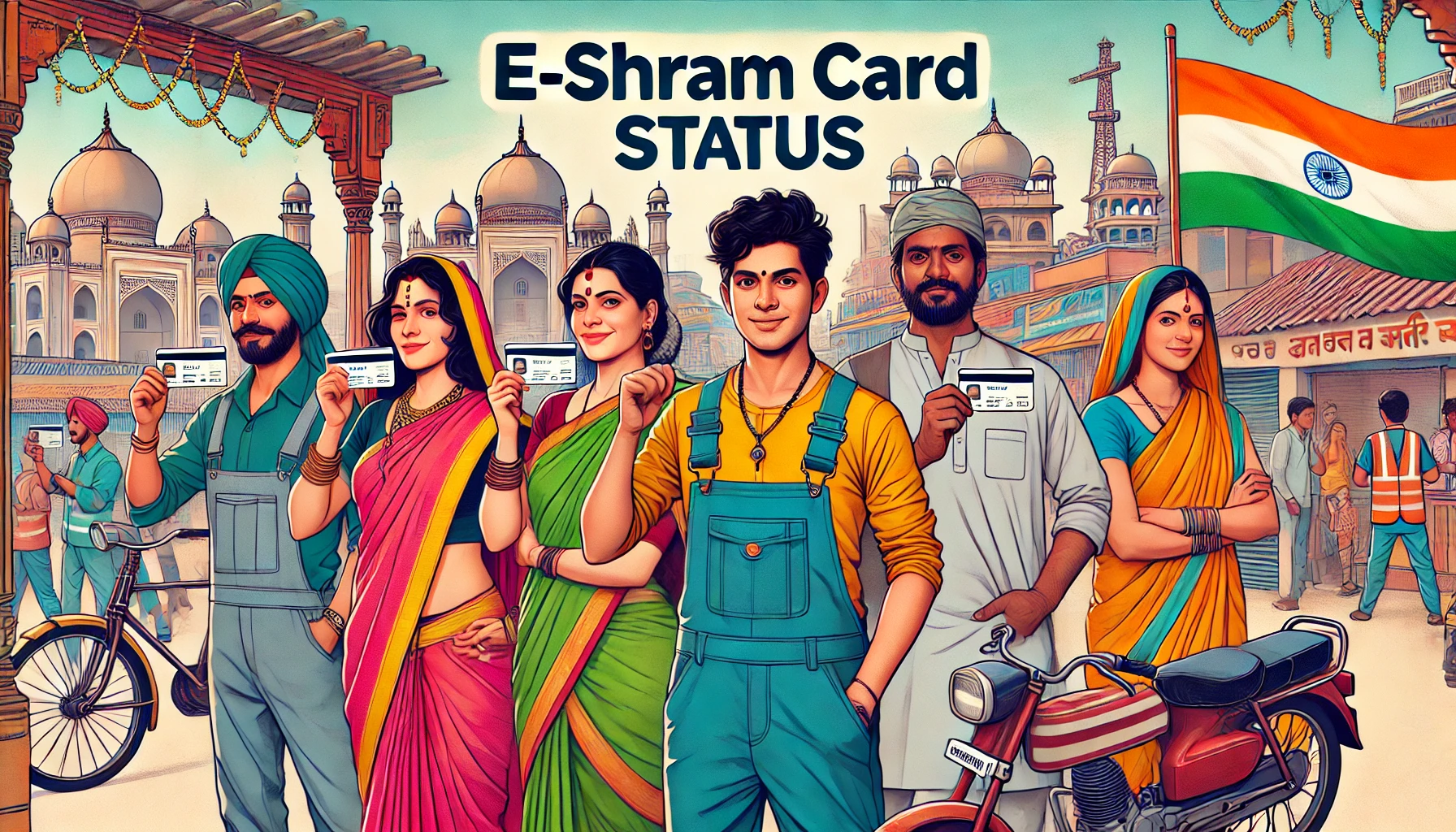 E Shram Card Status