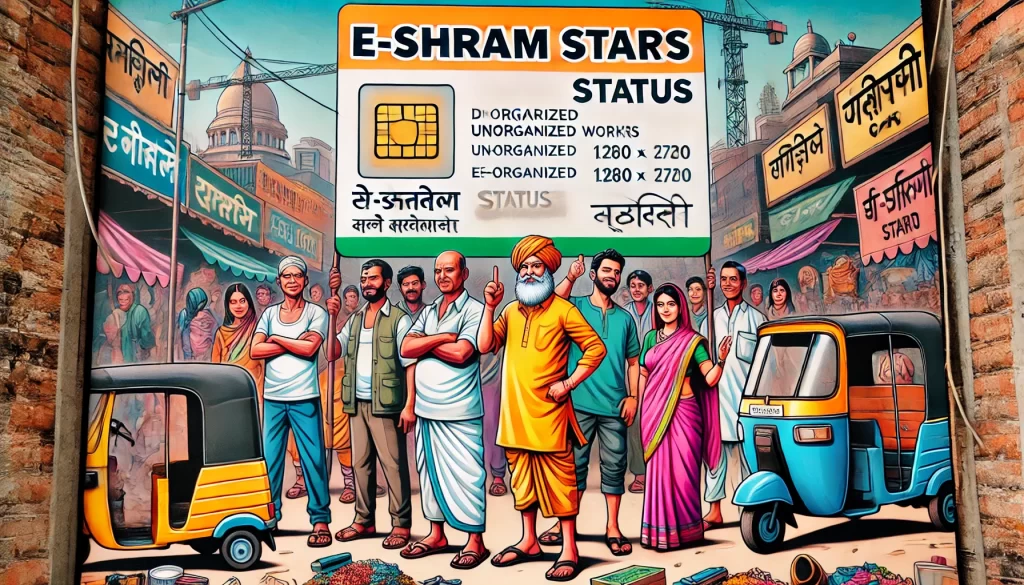 E Shram Card Status