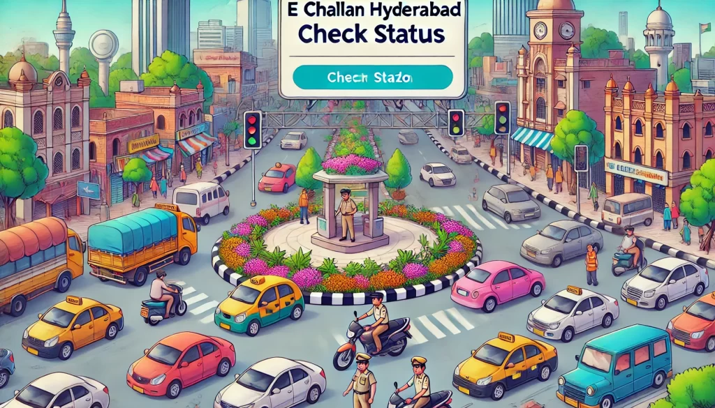 E Challan Hyderabad Check Status