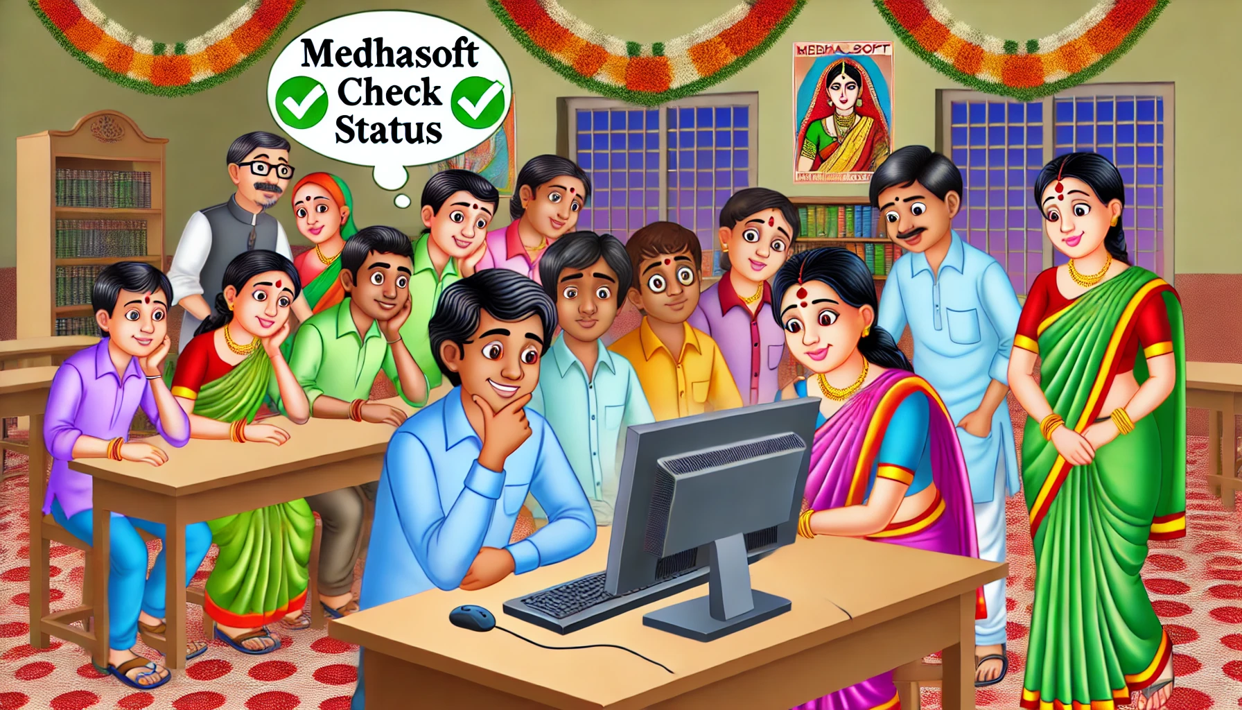 Medhasoft Check Status