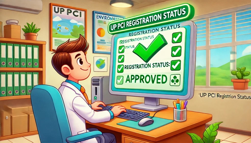 Up Pci Registration Status Check Online