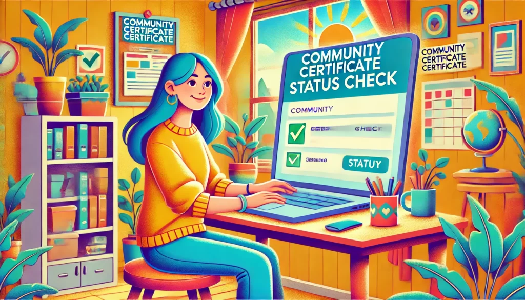 Community Certificate Status Check