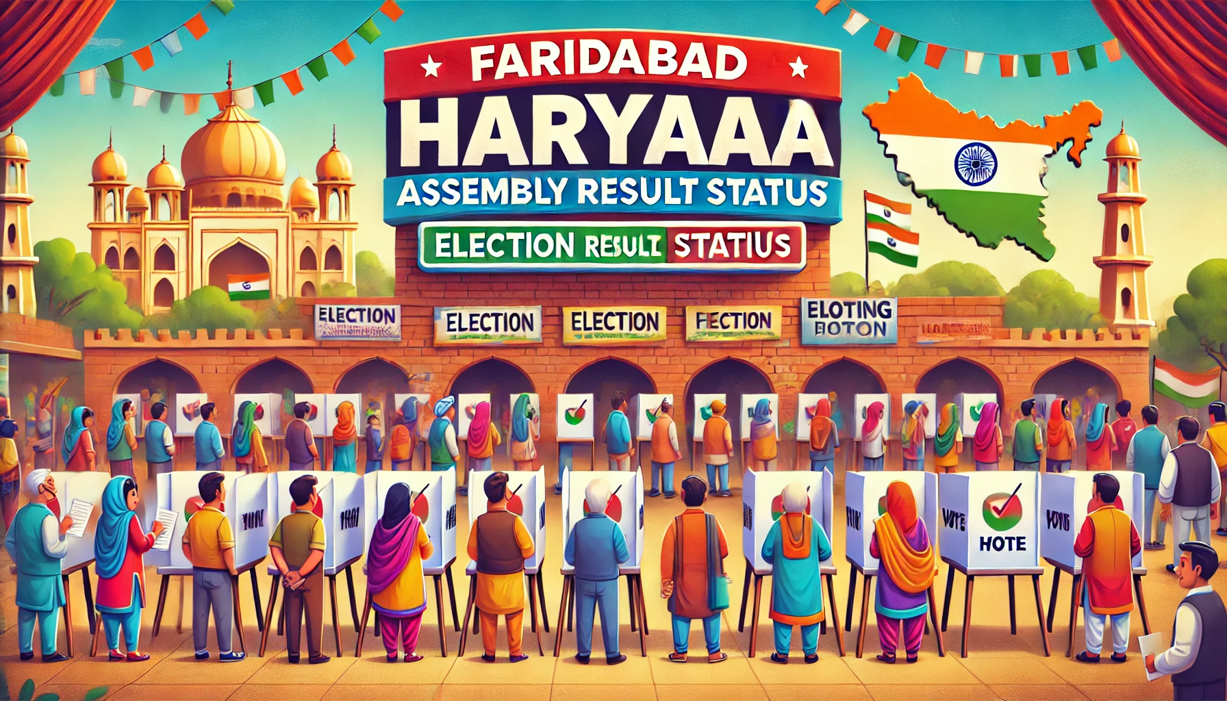 Faridabad Haryana Assembly Election Result Status