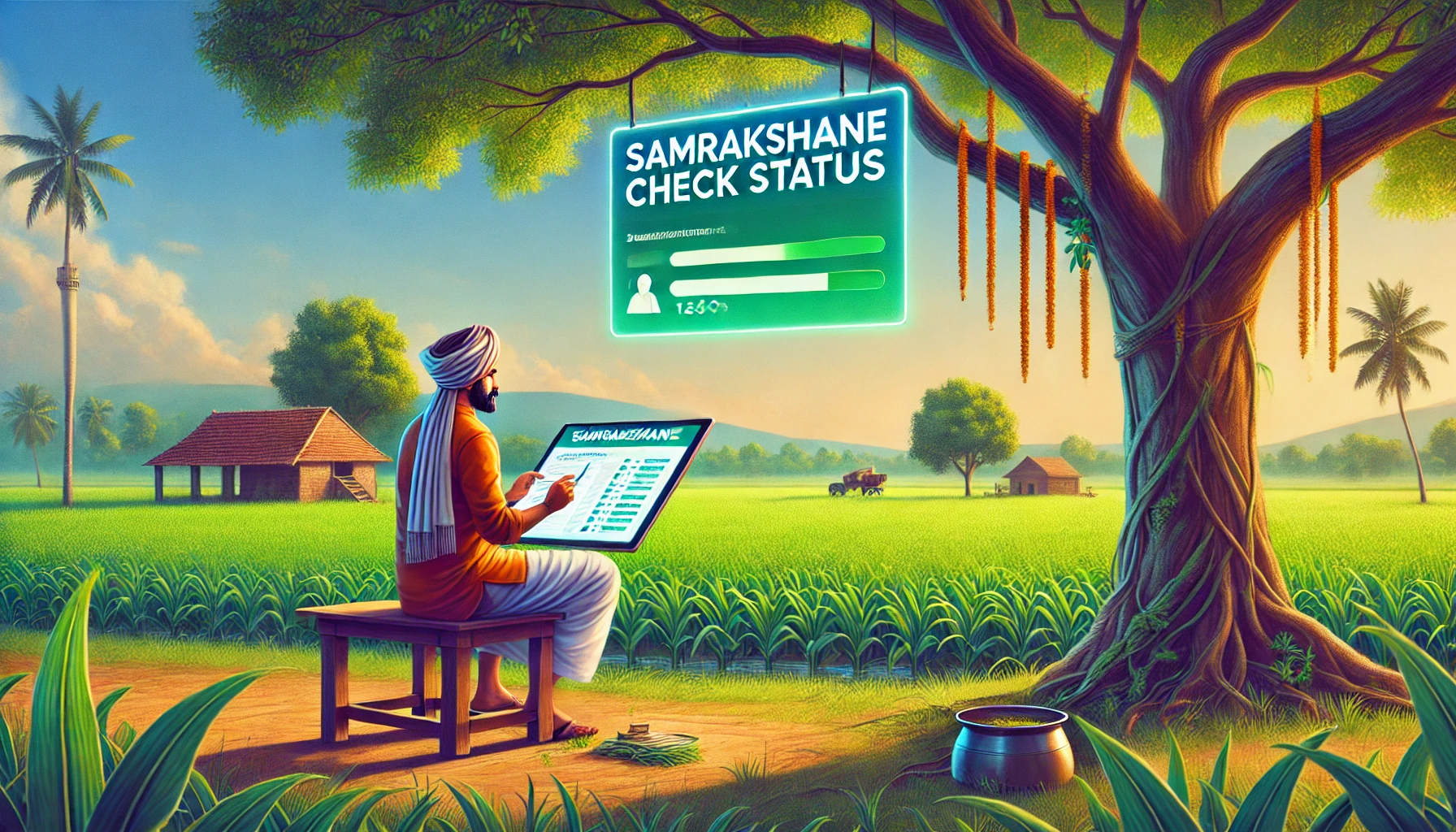 Samrakshane Check Status